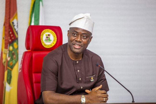 Governor of Oyo State, Oluwaseyi Makinde,