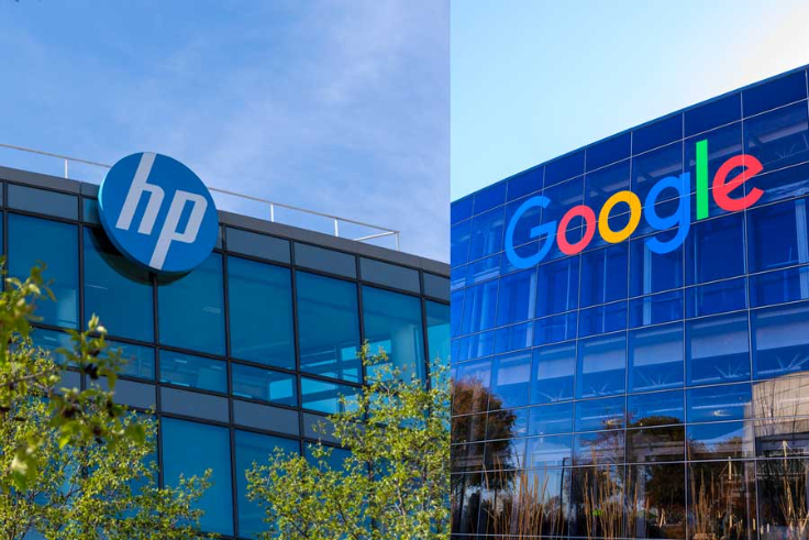HP and Google Logo