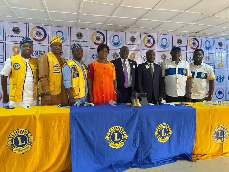 Lions Club past and present executives