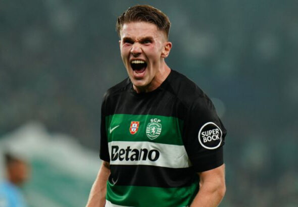 Swedish striker Viktor Gyökeres