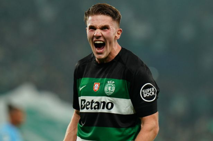 Swedish striker Viktor Gyökeres