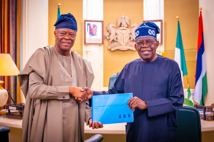 Wale Edun and President Bola Tinubu