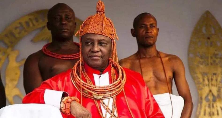 The revered monarch of the Benin Kingdom, Oba Ewuare II
