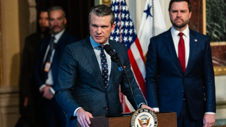 US Defense Secretary Pete Hegseth