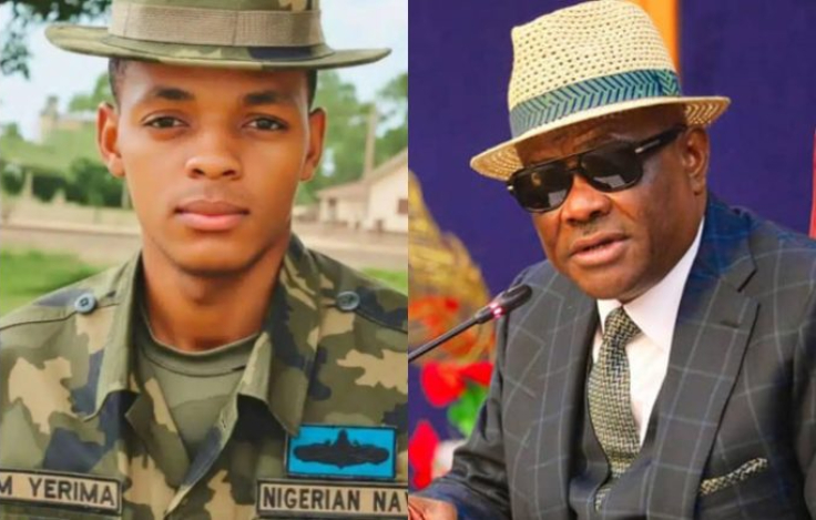 Naval officer, A.M Yerima and Minister of the Federal Capital Territory, Nyesom Wike