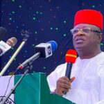 Minister of Works, and former governor of Ebonyi State, David Umahi,
