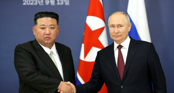 North Korean leader Kim Jong Un and Russian President Vladimir Putin