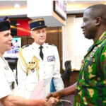 Chief of Army Staff (COAS), Lieutenant General Waidi Shaibu, met with the French Defence Attaché to Nigeria, Colonel Stéphane Useo, at the Army Headquarters in Abuja