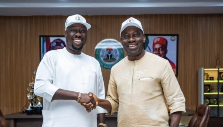 Nigerian entrepreneur, Obinna Iyiegbu and Anambra State Governor, Charles Soludo