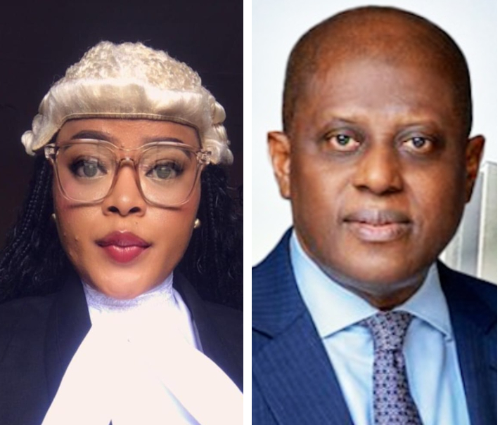 Lydia Ehisuoria Ohonsi, Esq. and CBN Governor, Olayemi Cardoso